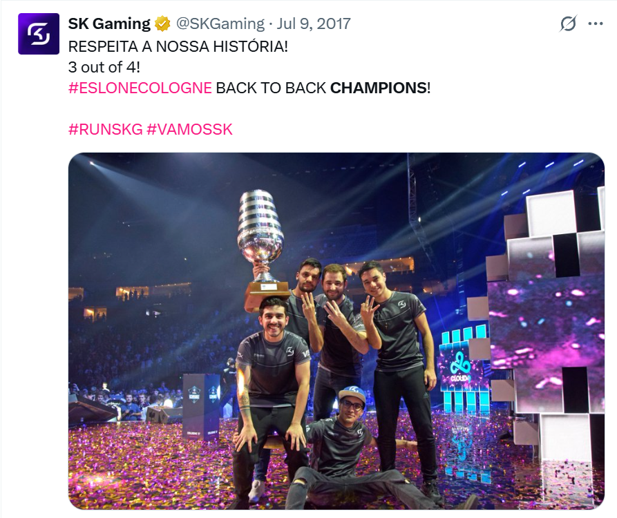 SKGaming's tweet photo. https://t.co/vWsFUqEphP