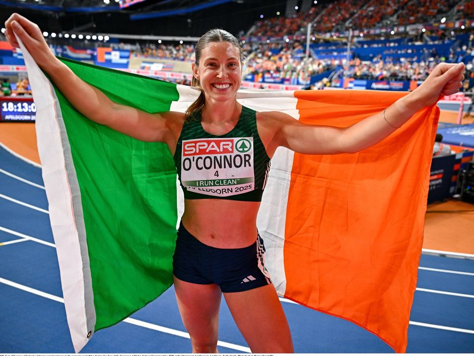 Cathal Dennehy (@cathal_dennehy) on Twitter photo Kate O'Connor:
2019: 1st ever to win a major multi-events medal for Ireland: Euro U-20🥈
2025: 1st ever to win a senior multi-events medal for Ireland: Euro Indoor🥉
2025: 1st ever to win a global multi-events medal for Ireland: World Indoor🥈
📸 <a href="/SportsfileSam/">Sam Barnes</a> Kate O'Connor:
2019: 1st ever to win a major multi-events medal for Ireland: Euro U-20🥈
2025: 1st ever to win a senior multi-events medal for Ireland: Euro Indoor🥉
2025: 1st ever to win a global multi-events medal for Ireland: World Indoor🥈
📸 <a href="/SportsfileSam/">Sam Barnes</a>
