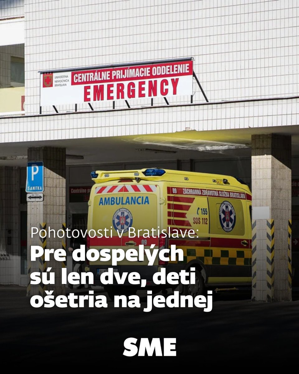 denniksme's tweet photo. Zhoršil sa vám náhle stav tak, že to neznesie odklad, ale zároveň nejde i život ohrozujúci stav? 🚨
Čítajte viac: https://t.co/RxS3h4HYH6
#pohotovost #lekar #zdravie https://t.co/PPOk3SaDvu