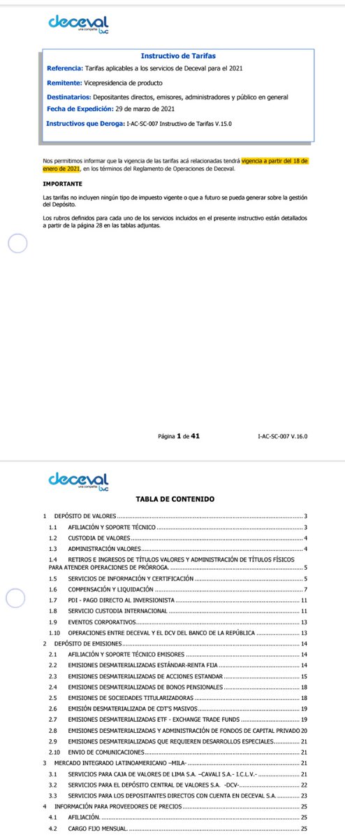 AInversorQC's tweet photo. 🇨🇴| #MINEROS 🇨🇦| $MSA 🇺🇸| $MNSAF
ARBITRAJE DE #MINEROS POR $MSA
¿Que tener en cuenta?
• Cartilla (Img 1 y 2)
• Formato (Img 3)
• Tarifas (Img 4: Doc 41 págs)
👇🏻 #NovatosBVC https://t.co/OyXuNqAE5L