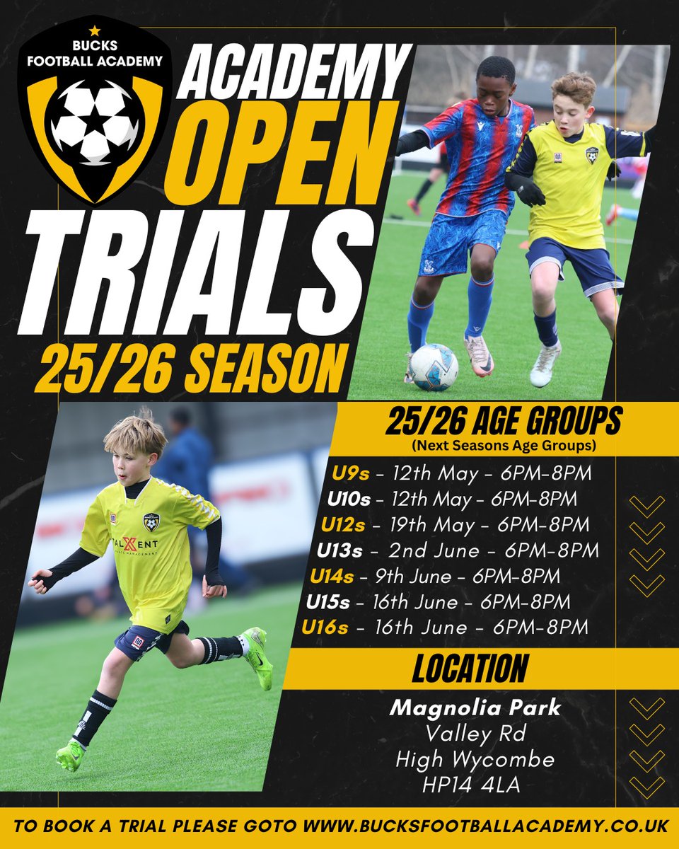 Bucks Football Academy tweet media