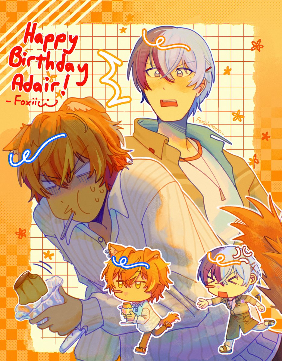 Foxiilantern_'s tweet image. OOMF BIRTHDAY!!!!!!!!! HAPPY BIRTHDAY ADAIRCHAN @juicelooped ❤️❤️❤️❤️❤️❤️❤️
