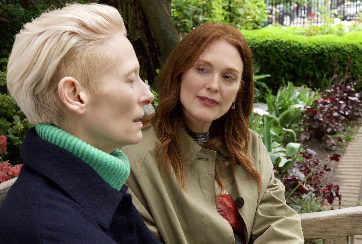 Brent_Marchant's tweet photo. @HSSReview "'The Room Next Door' probes the fundamental right to choose" at https://t.co/TqtrZv5piC. #BrentMarchant #TheRoomNextDoor #therighttodie #PedroAlmodovar #TildaSwinton #JulianneMoore #JohnTurturro #assistedsuicide #fearofdeath #selfeuthanasia #author #estrangeddaughter https://t.co/RXTDfRZHyo