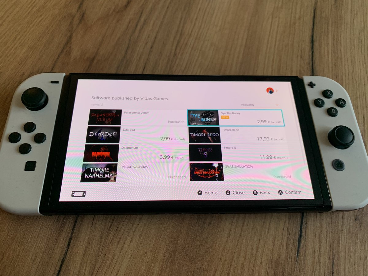 🐰 DYE THE BUNNY 🐰

Out now on...

NINTENDO SWITCH!

#NintendoSwitch #horrorgames #eastergame #horror #HorrorCommunity