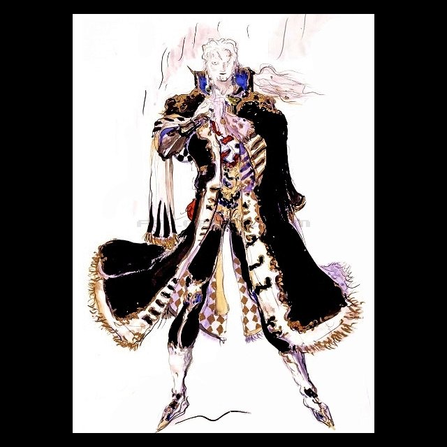 旧FFTCG chapter 貴重　プレミアム　セッツァー　天野喜孝 ff1＆2クリアしたので久しぶりにff6アドバンスをプレイしてるけど天野