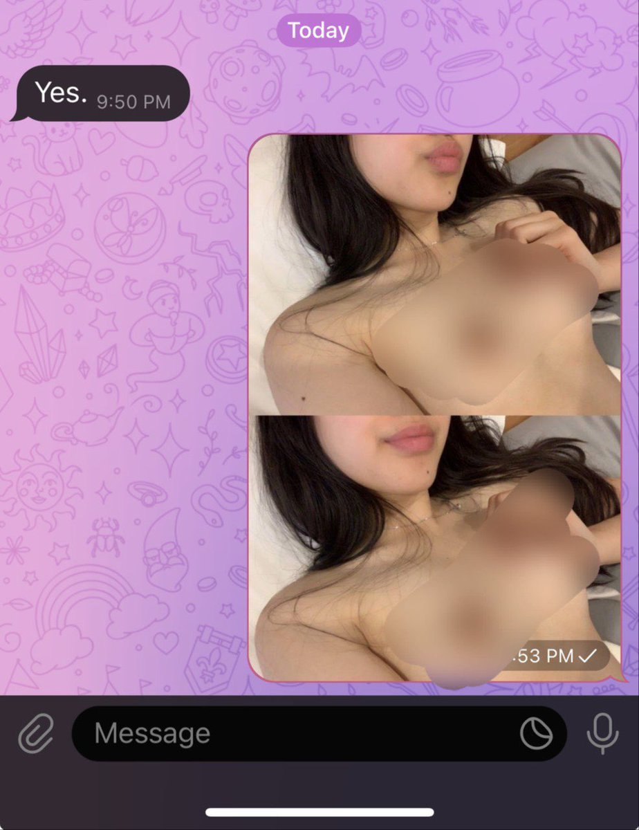 Say “yes” and check your dm’s after 5mins see what happens🤭
