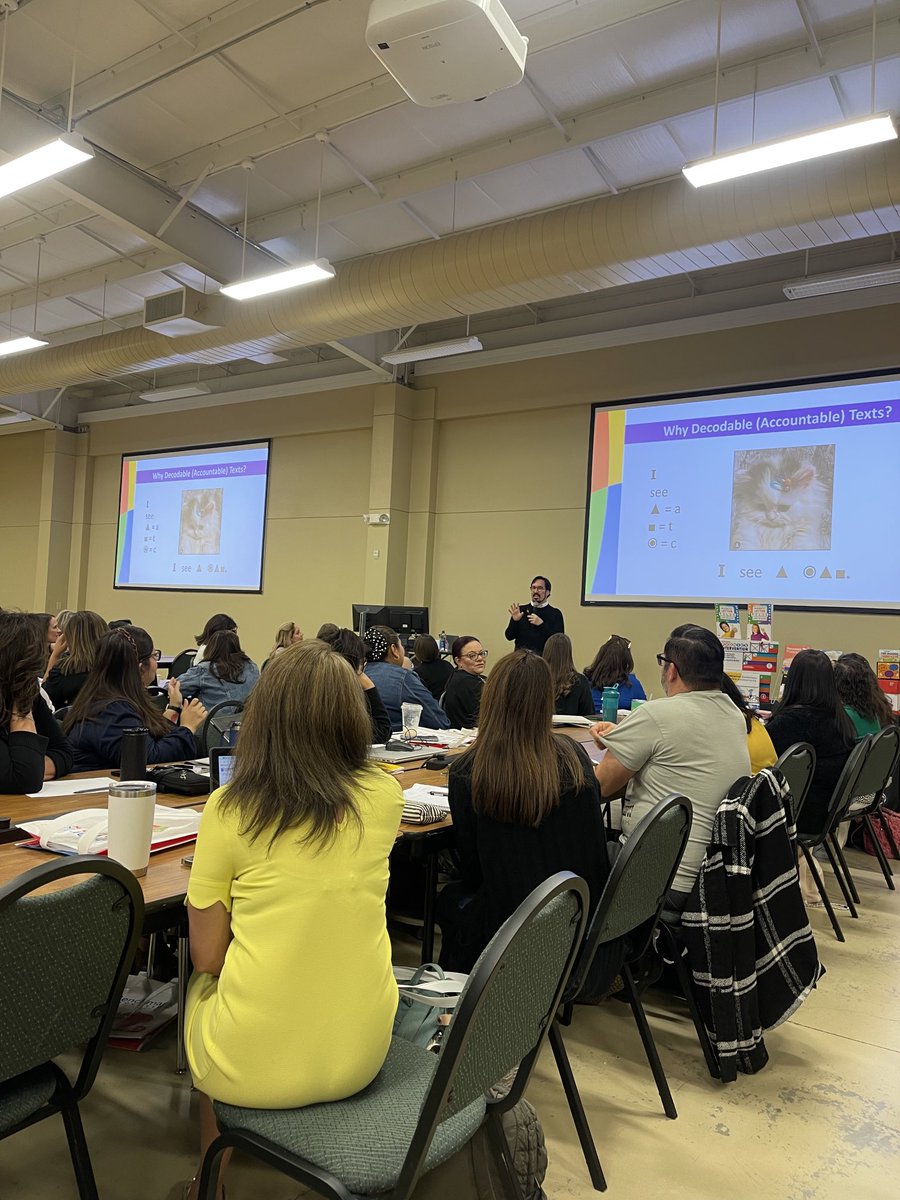 Literacy Leaders learning with Dr. Wiley Blevins!🙂