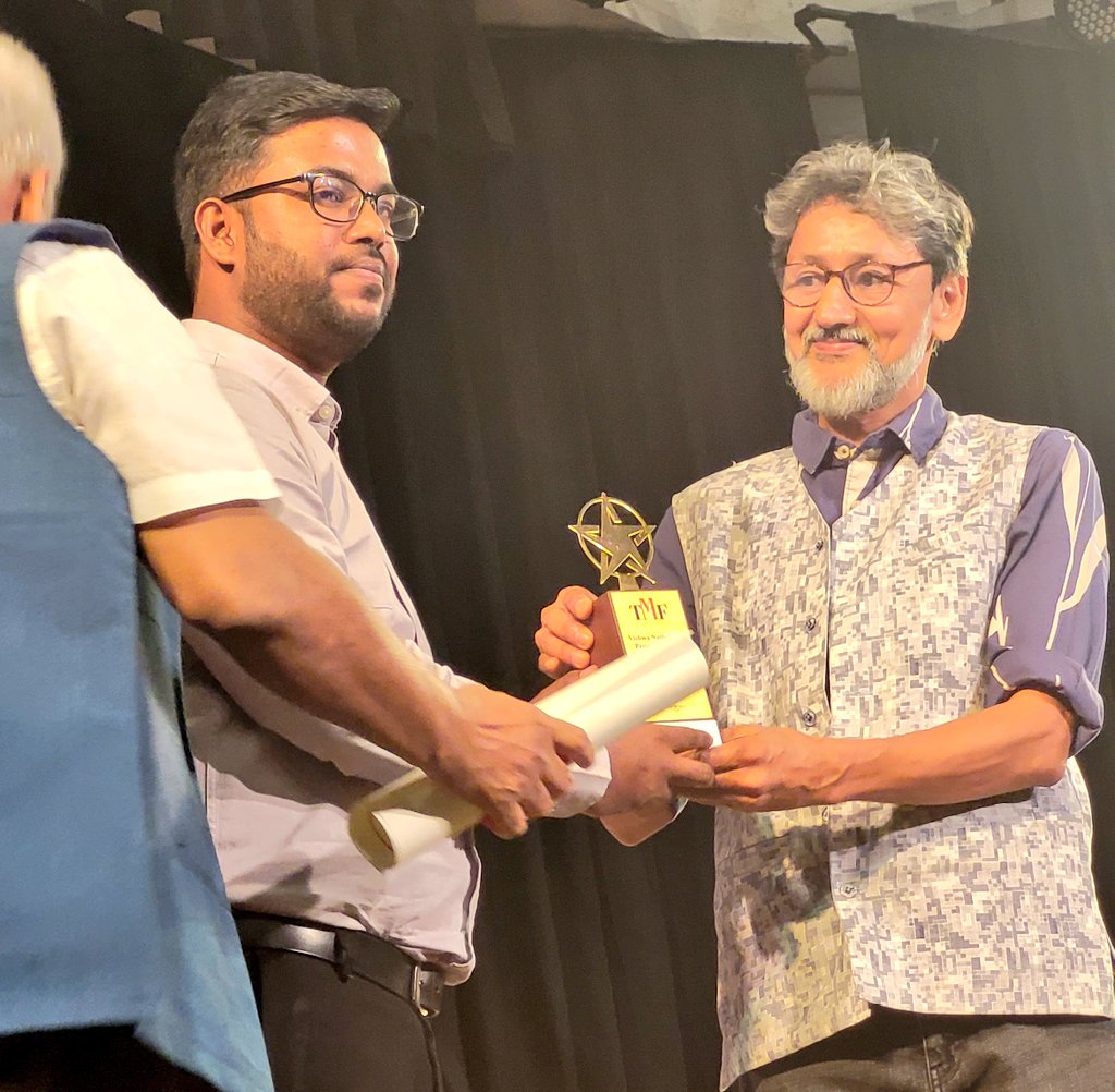 And the winner of the Vishva Nath Delhi Press Award for Fearless Journalism is Rokibuz Zaman of <a href="/scroll_in/">Scroll.in</a> 

Congrats Rokibuz - and all the shortlisted nominees for the fearless journalism your work showcases.
