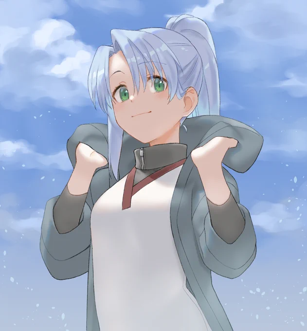 本日は誕生日今回も一年に一回しかかけてない看板娘をカキカキ今年こそは作品を出せれたら良いなぁと思いつつ出来る限り頑張ります 