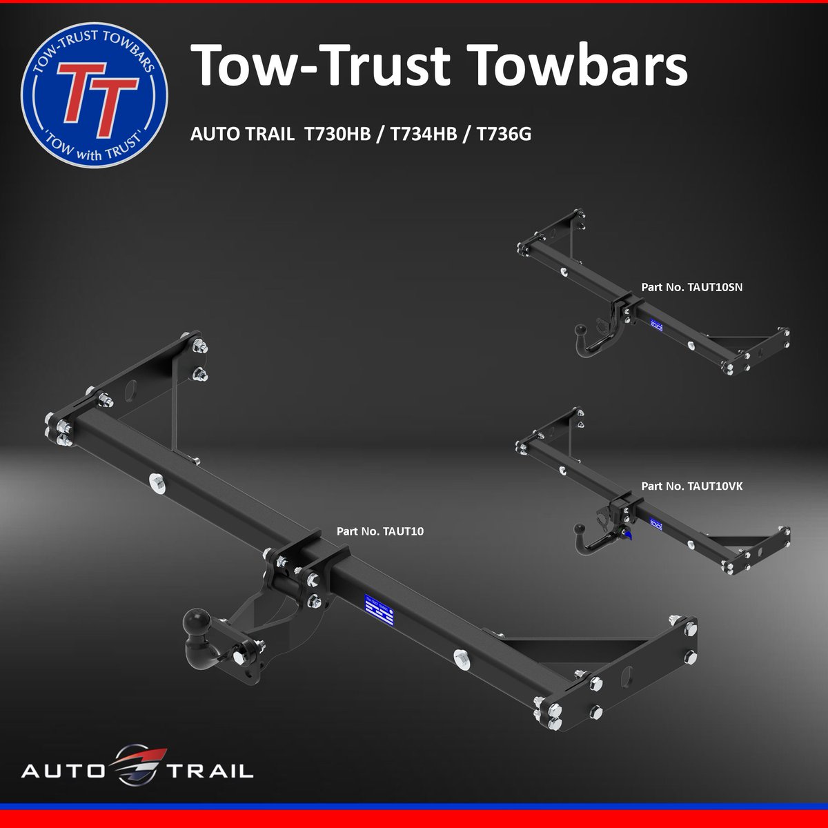 🚨 New Product Launch 🚨 

We Are Excited To Announce The Launch Of Our Towbar Range for The AUTO TRAIL T730HB / T734HB / T736G

#TTT #TowTrust #TowingTheNation #TowWithTrust #Camping #Touring #Holiday2024 #Vanlife #Holiday #Towbar #NewRelease #AUTOTRAIL