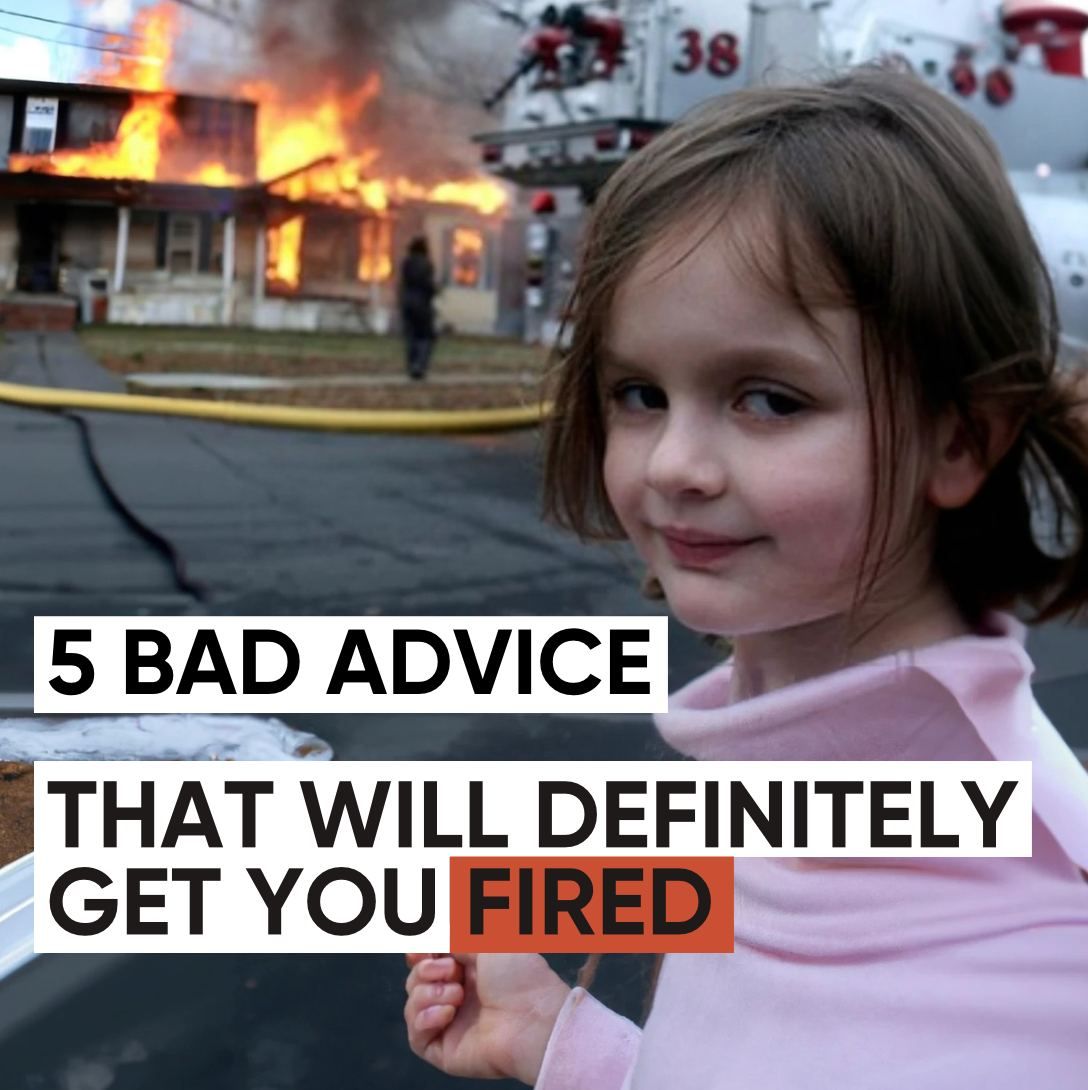 🤡 Bad advice for analysts (how to get fired with style!)

Boss: Do it all in Excel. Urgently.
You: Should I chisel it on stone tablets too?

Boss: Check everything manually!
You: Great. I’ll fetch the abacus and a candle.

Boss: Send the report in Word.
You: With cave drawings!