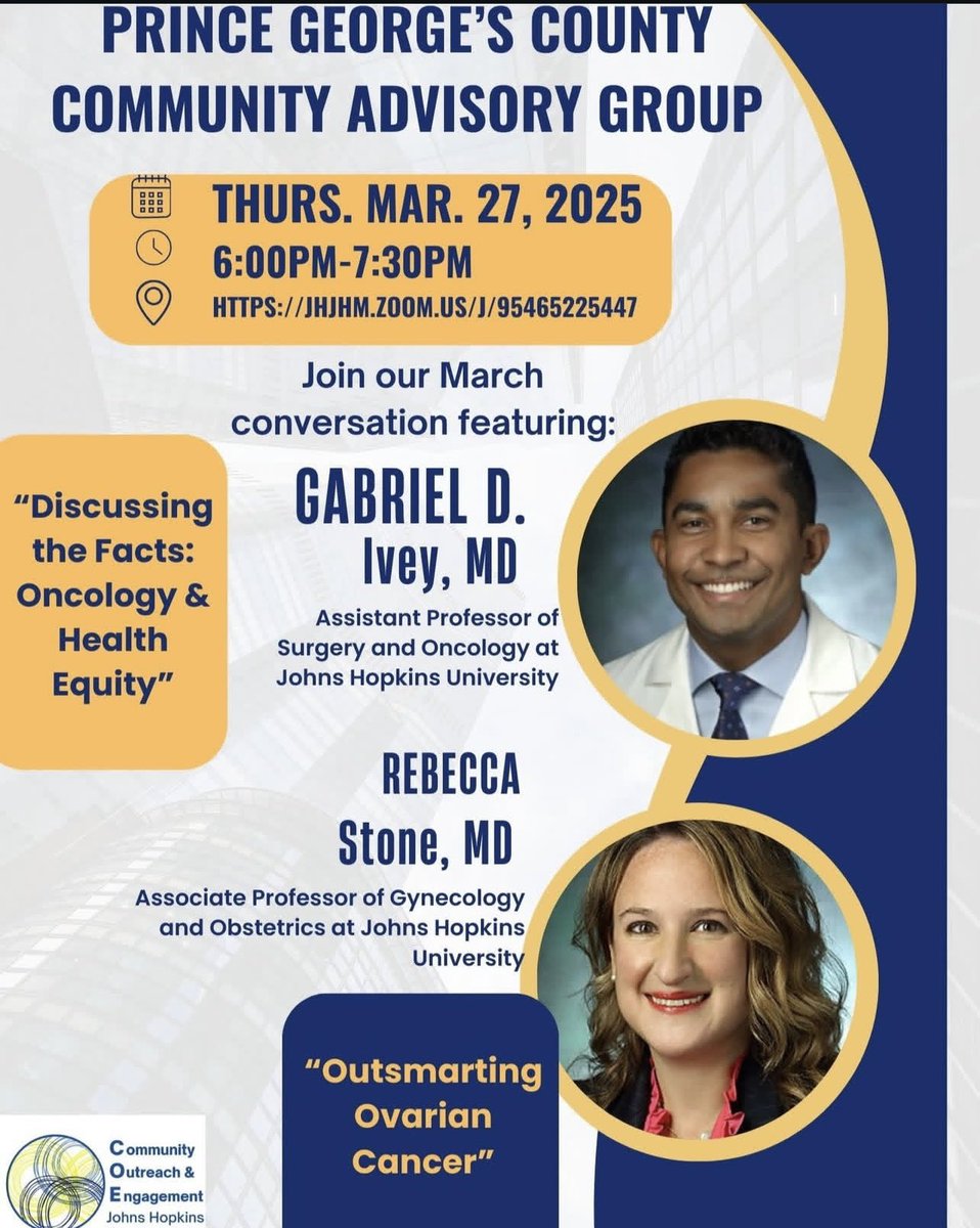 CmpgcHealth's tweet photo. We invite community members to connect for current information from medical professionals on cancer prevention, early detection, and treatment. https://t.co/k8WBj4D1kQ
