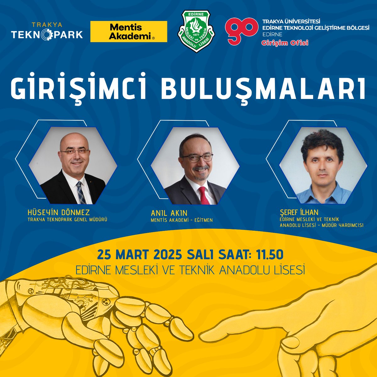 Tüm girişimci gençlerimizi bekliyoruz.
