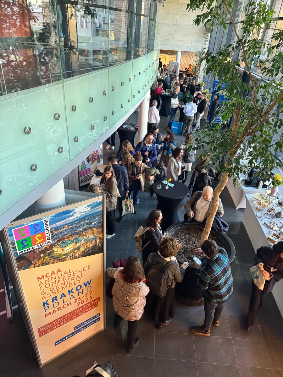 Mariecurie_alum's tweet image. 📣 It&apos;s poster and networking time!

Walk around the #MCAAConf2025 and find out more from all the posters that are currently being presented