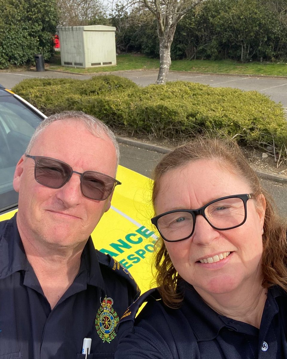 Bob and Anita have been out and about all day, logged on and ready to respond. They are able to respond quickly to life threatening emergencies as well as see sick and injured patients in our community. If you seek them, do give them a wave 👋🏻
