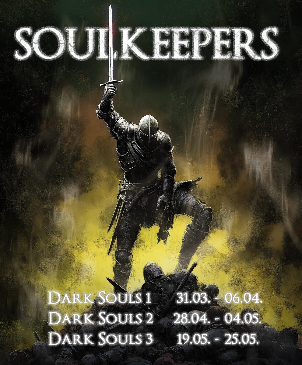 Hänno 🏳️🌈 #EINS (@handofblood) on Twitter photo SOULKEEPERS STARTET!
Eine Saison bestehend aus drei Spielwochen.
Streamer*innen müssen nicht an jeder Woche teilnehmen, verpassen dann aber Punkte für den Saisonsieg.
Wenn ihr mitmachen wollt, meldet euch! SOULKEEPERS STARTET!
Eine Saison bestehend aus drei Spielwochen.
Streamer*innen müssen nicht an jeder Woche teilnehmen, verpassen dann aber Punkte für den Saisonsieg.
Wenn ihr mitmachen wollt, meldet euch!