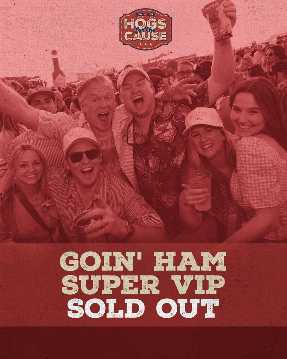 Hogs For The Cause tweet media