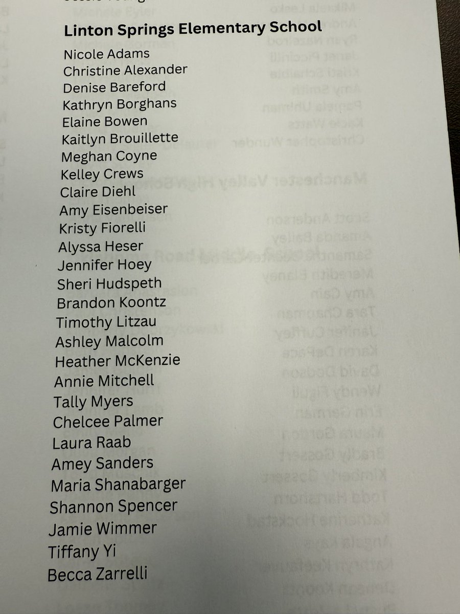 Linton Springs Elementary School tweet media