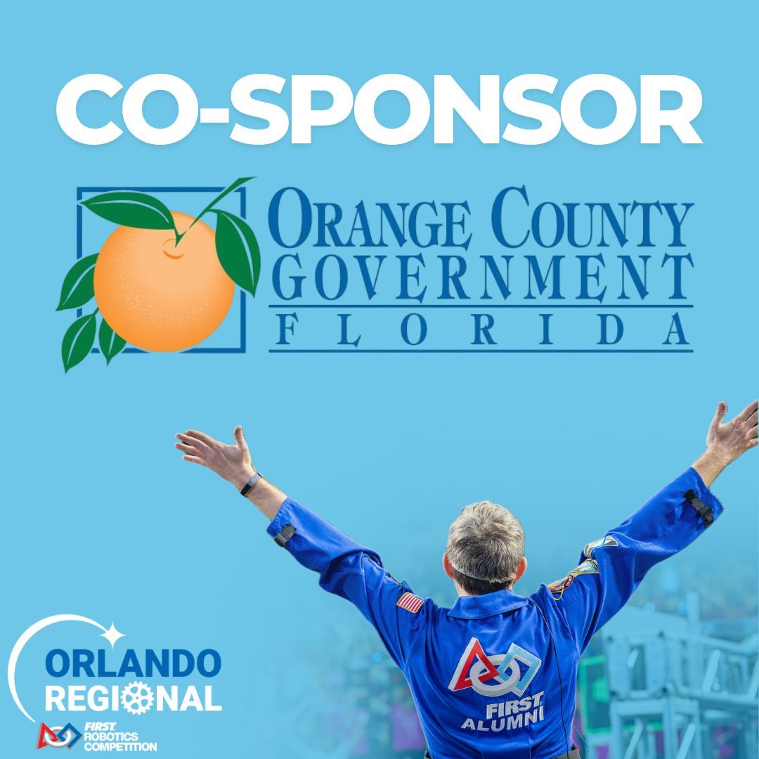 A huge thank you to Orange County Government for supporting the Orlando FIRST Robotics Regional and investing in the future of STEM. Your commitment helps inspire students, build careers, and strengthen our community. We appreciate your support!

#STEMeducation  #OrlandoSTEM