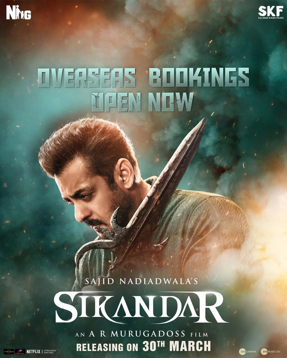 Sunrise Radio (@thisissunrise) on Twitter photo #Sikandar releases Worldwide in theatres near you on 30th March 2025
#SajidNadiadwalaโs #Sikandar Directed by <a href="/ARMurugadoss/">A.R.Murugadoss</a> <a href="/BeingSalmanKhan/">Salman Khan</a>
<a href="/iamRashmika/">Rashmika Mandanna</a> <a href="/TheSharmanJoshi/">Sharman Joshi</a> <a href="/MsKajalAggarwal/">Kajal Aggarwal</a> <a href="/prateikbabbar/">prat ( prateik smita patil )</a> #AnjiniDhawan <a href="/jatinsarna/">Jatin sarna</a> #AyanKhan #SikandarEid2025 <a href="/sterlingglobal_/">Sterling Global</a> #Sikandar releases Worldwide in theatres near you on 30th March 2025
#SajidNadiadwalaโs #Sikandar Directed by <a href="/ARMurugadoss/">A.R.Murugadoss</a> <a href="/BeingSalmanKhan/">Salman Khan</a>
<a href="/iamRashmika/">Rashmika Mandanna</a> <a href="/TheSharmanJoshi/">Sharman Joshi</a> <a href="/MsKajalAggarwal/">Kajal Aggarwal</a> <a href="/prateikbabbar/">prat ( prateik smita patil )</a> #AnjiniDhawan <a href="/jatinsarna/">Jatin sarna</a> #AyanKhan #SikandarEid2025 <a href="/sterlingglobal_/">Sterling Global</a>