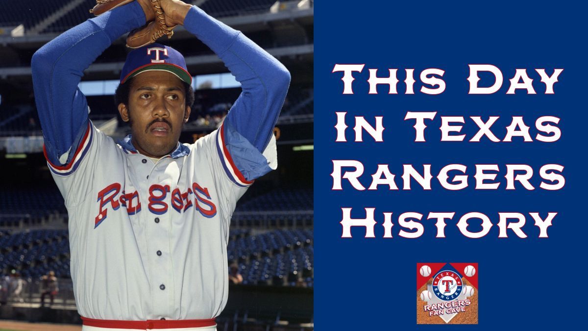 This Day in Texas Rangers History: 1974 - Fergie Jenkins, freshly traded to Texas, begins spring training. He’d win 25 games, the most by a Ranger in a single season!
