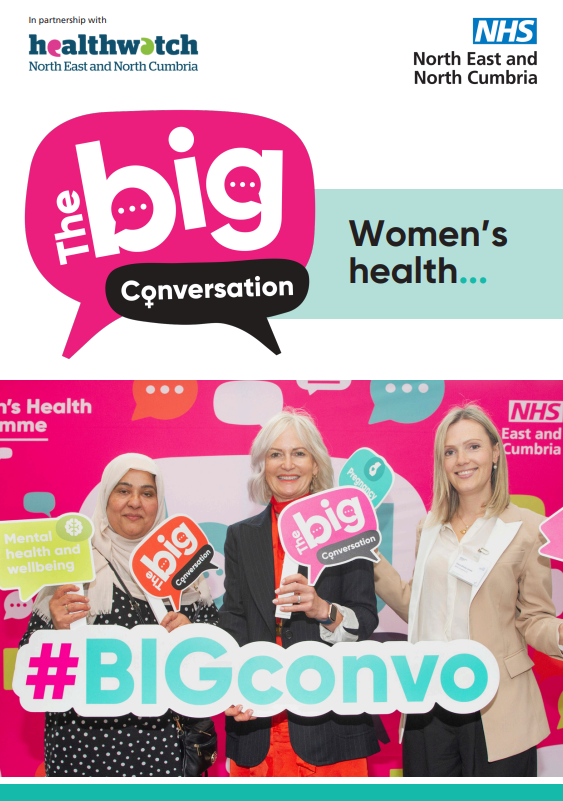 Last year, we joined the ‘Big Conversation’, gathering insights from 4,500+ women on healthcare experiences. We've shared the findings with the Integrated Care Board to drive improvements in women's health.

Read the full report here: healthwatchcountydurham.co.uk/report/2025-03…