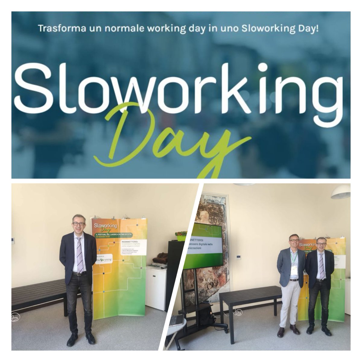 "Gestire bene il #web, senza togliere il tempo ad affetti e famiglia". Così il Presidente del <a href="/CorecomLombard/">Corecom Lombardia</a>, <a href="/CesareGariboldi/">Cesare Gariboldi</a>, intervenuto ieri allo #SloworkingDay a #Vimercate, evento su #benesseredigitale con <a href="/unimib/">Università degli Studi di Milano-Bicocca</a> e patrocinio del Consiglio regionale della #Lombardia.