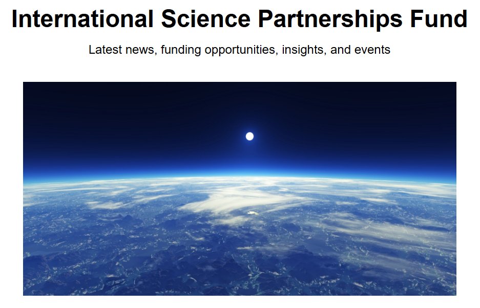 Newton Fund (@newtonfund) on Twitter photo New updates in the International Science Partnerships Fund #ISPF newsletter👇
👩💻Fellowships for early career researchers on the impact of #AI on science
🌍2025 #AfricaPrize shortlist 
🏦New partnerships to strengthen institutional capacity  
👉bit.ly/ISPF-March-news New updates in the International Science Partnerships Fund #ISPF newsletter👇
👩💻Fellowships for early career researchers on the impact of #AI on science
🌍2025 #AfricaPrize shortlist 
🏦New partnerships to strengthen institutional capacity  
👉bit.ly/ISPF-March-news