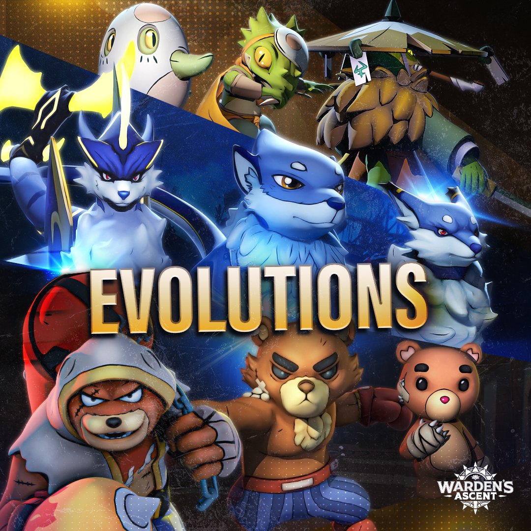 Warden's Ascent (@wardensascent) on Twitter photo Every evolution tells a story. From timid hatchling to powerful guardian, your Mon's journey mirrors your own as a Warden. ✨ 
Which evolution line resonates with you the most? Let’s hear your picks! Every evolution tells a story. From timid hatchling to powerful guardian, your Mon's journey mirrors your own as a Warden. ✨ 
Which evolution line resonates with you the most? Let’s hear your picks!