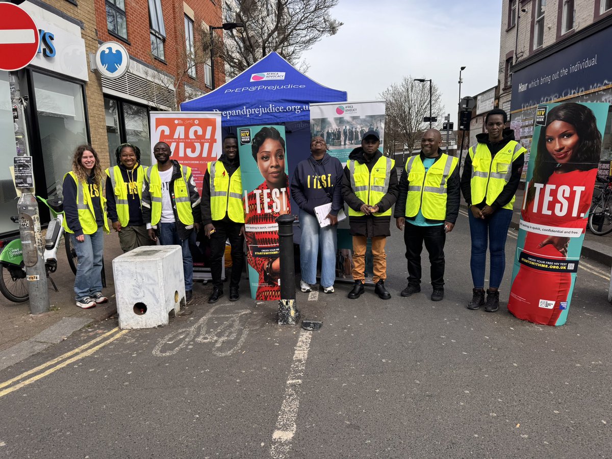 PrEP and Prejudice (@prepnprejudice) on Twitter photo Community Axis for Sexual Health (CASH) champions are here today in Peckham high street next to Barclays bank offering free HIV tests, complementary condoms, PrEP referrals, sexual health advice, contraception information and free STI screening. In patrtneship with the <a href="/DOTW_UK/">Doctors of the World</a> Community Axis for Sexual Health (CASH) champions are here today in Peckham high street next to Barclays bank offering free HIV tests, complementary condoms, PrEP referrals, sexual health advice, contraception information and free STI screening. In patrtneship with the <a href="/DOTW_UK/">Doctors of the World</a>