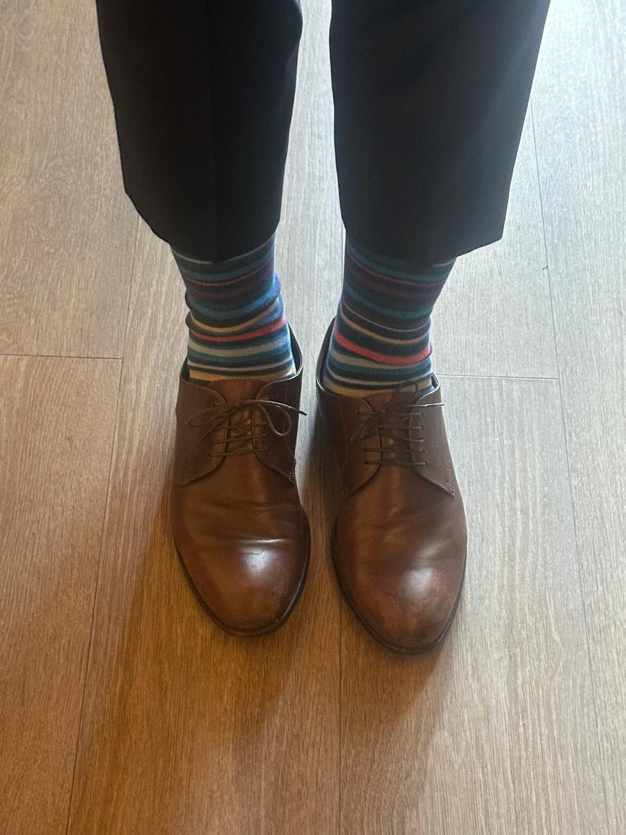 medeiros_martin's tweet photo. Proud to wear colourful socks in recognition of World Down Syndrome Day and showing my support for inclusion, acceptance and value of all individuals.
#Sockday #inclusion #Brampton #Peelregion #Brampoli #WDSD2025 https://t.co/zomyiF1pRB