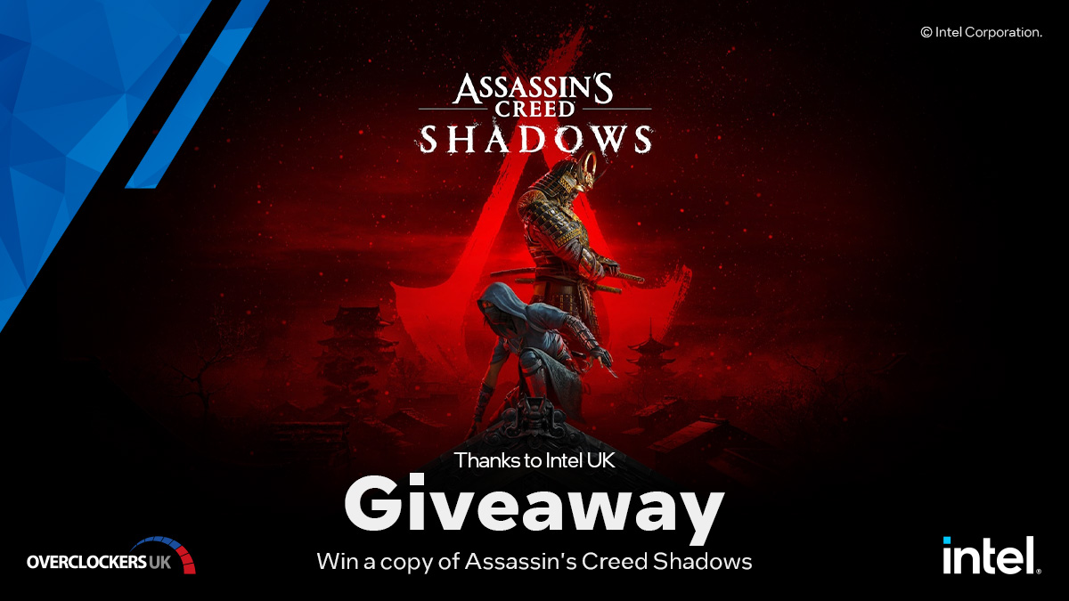 Thanks to <a href="/IntelUK/">Intel UK</a> for providing 2 copies of ASSASSIN'S CREED: SHADOWS for members of the OcUK community! 🎌✨

To win a copy for yourself, enter here! 🎁➡ ow.ly/tUFS50Vmcbw