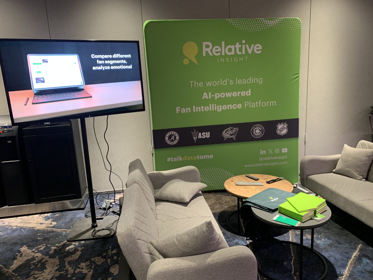 We’re live at SportsProAI New York! 🏟️ If you're here, come say hi—we’d love to talk all things fan experience &amp; AI #talkdatatome