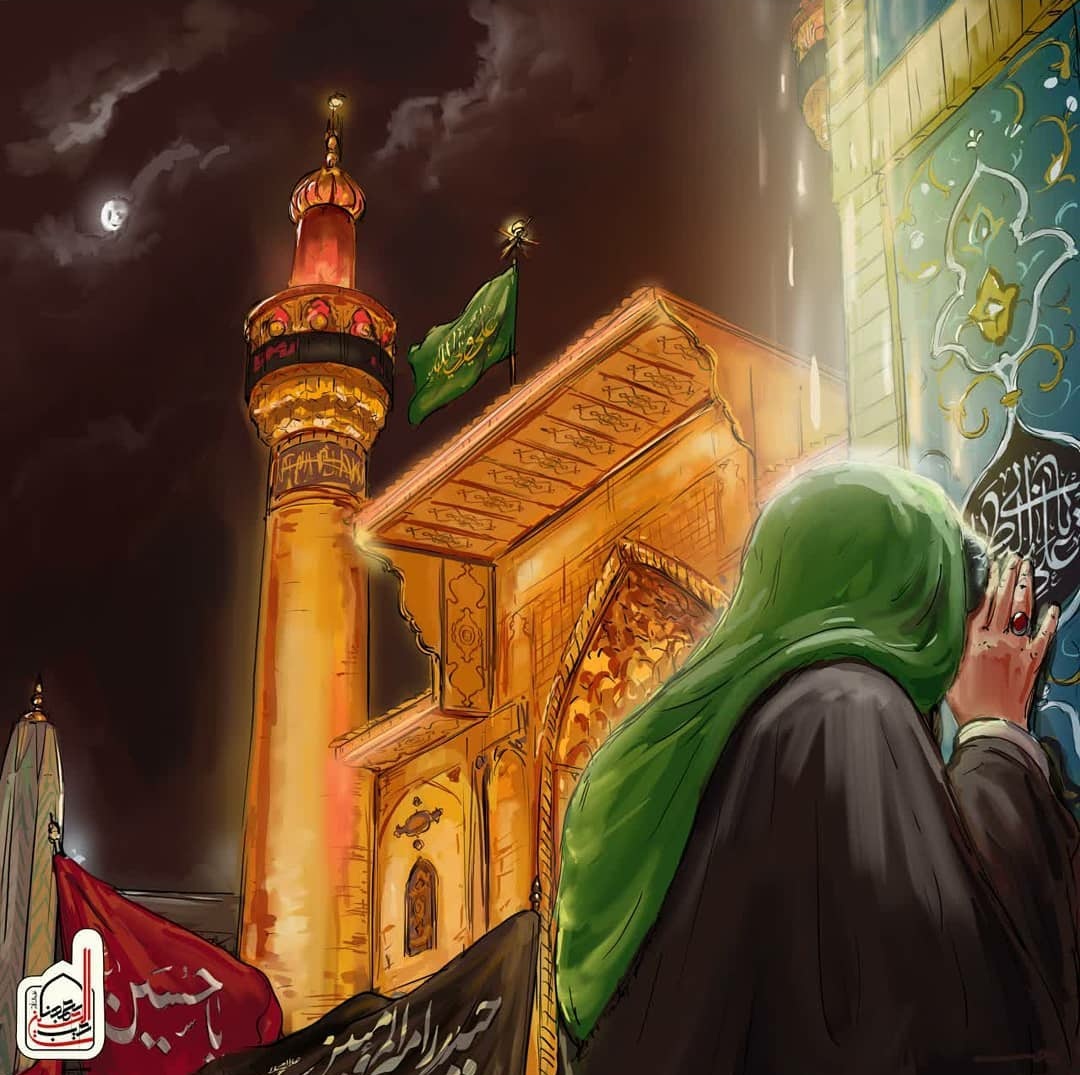 foolki_'s tweet photo. "عظَّم الله أجَركَ يَا مَولايَ يَا صَاحِبَ الزَّمَان". https://t.co/aiOqukUWC9