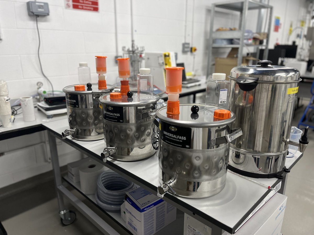 BFreelandDCU's tweet image. The final week of the @DcuBiotech #DCUfutures fermentation festival draws to a close. The primary fermentation is complete with the kegging process finished.  We look forward to the Business pitches next week. @DCUFSH