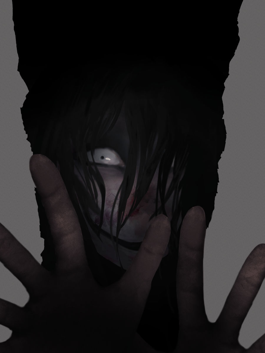 文字化化 #Homicipher 隙間の男 （販売数1万記念絵のテキスト無ver）