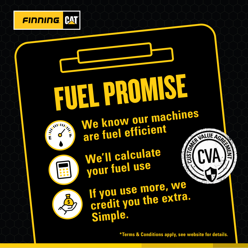 ❓Did you know❓

Fuel can make up to 30% of your overall machine costs. That’s why Finning want to help you make your fuel work for you with our Fuel Promise programme. 

Contact your local branch to see if your machine is included #fuelpromise #cat #finningUKIreland