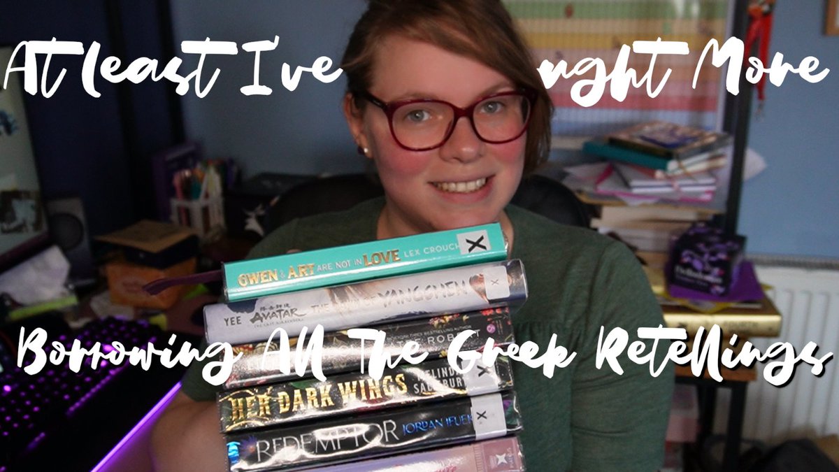 LozLitLibrary's tweet photo. 💜 New Video💜

I have another library haul! It makes me feel slightly better than if there were continuous book buying hauls. I don't think I'd have the space!

🔗 https://t.co/akzoAfAxfE https://t.co/VgTHQCPeCv