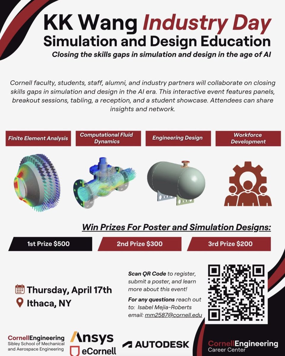 Are you working on simulation or design in any area of engineering? This is your chance to present your work, compete in the Student Showcase &amp; Poster Competition, and connect with industry leaders.