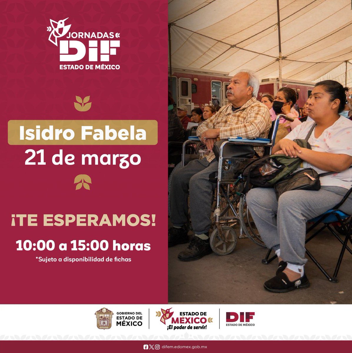 DIFEM_'s tweet photo. ¡Hoy nos vemos en #IsidroFabela! #ConElPoderDeServir llevamos todos nuestros servicios de forma gratuita. 🤩
📍 https://t.co/aLudY0MvNb https://t.co/wtByMOwcZq