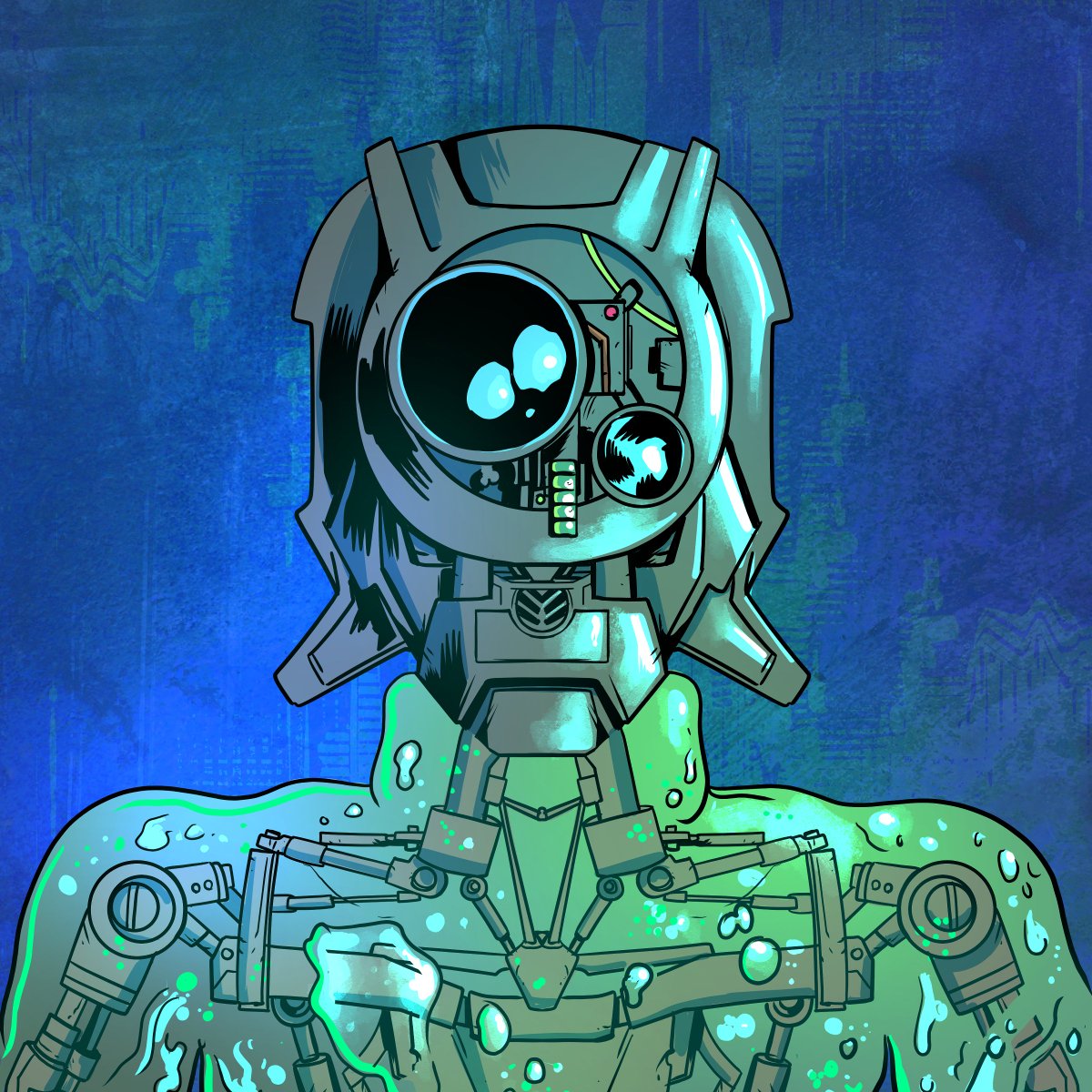 unleashinghavoc's tweet photo. 014 - GUNK7 OV - “Gunky” - HIGH IMPACT RESISTANT SALVAGE BOT
Explore a galaxy of robots in the Samurex Universe through Axelum Automata.
#marchofrobots2025 #robotart #samurex #makingcomics #comics #sequentialart #indiecomics #creatingcomics #artcomic https://t.co/FVTlYdH2QG