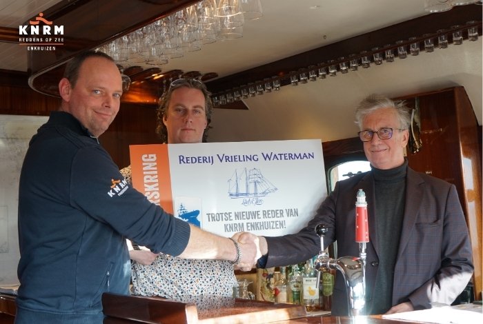 Rederij Vrieling Waterman BV het nieuwste lid van de Rederskring van KNRM Enkhuizen! 
knrm.nl/nieuws/knrm-re…