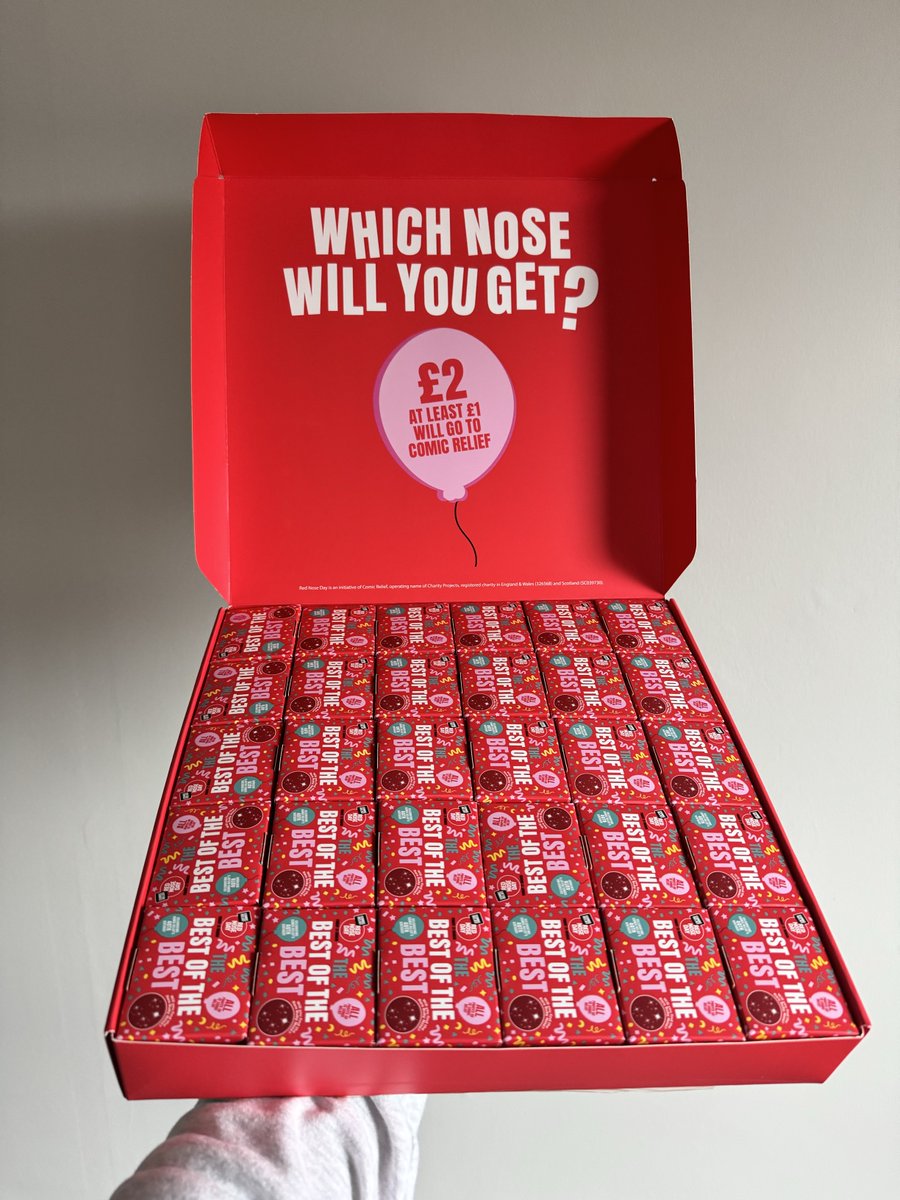 Team CPS is all set for Red Nose Day!❤️ We've got our noses - now it's your turn! Which red nose will you get? #ComicRelief #RedNoseDay #CrimePreventionServices