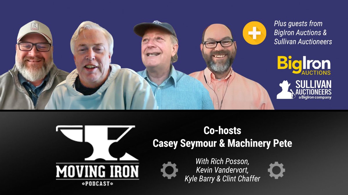Moving Iron Podcast🎙🇺🇸🎙 (@movingironllc) on Twitter photo This week on @movingiornllc Moving Iron, <a href="/MachineryPete/">Greg Peterson</a> and <a href="/casey9673/">Casey seymour</a> dive into the strong #auctionvalues for #hayequipment, particularly #roundbalers, which have reached record prices due to rising costs for new models. #Globaldemand and online platforms have made purchasing This week on @movingiornllc Moving Iron, <a href="/MachineryPete/">Greg Peterson</a> and <a href="/casey9673/">Casey seymour</a> dive into the strong #auctionvalues for #hayequipment, particularly #roundbalers, which have reached record prices due to rising costs for new models. #Globaldemand and online platforms have made purchasing
