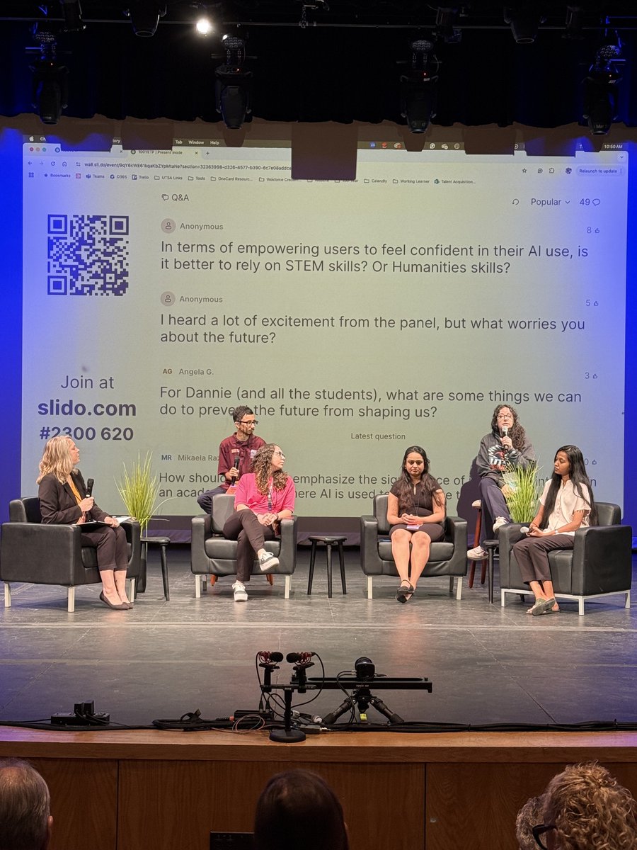 Still here at the #100YearEdTechProject Design Summit! Loving the ideas and energy coming out of these panels. If you’re around, let’s connect before it wraps—we’d love to chat!