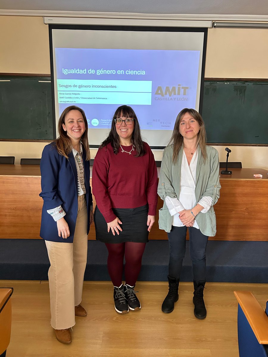 IRNASA-CSIC (@irnasa_csic) on Twitter photo 💡 En el Seminario de #Formación de hoy hemos tenido el placer de recibir a <a href="/aliciagh_/">Alicia García-Holgado</a> y Patricia Sánchez Holgado, investigadoras de la <a href="/usal/">Universidad de Salamanca</a> y miembros de <a href="/twitamit_es/">AMIT</a>, que nos han hecho reflexionar sobre sesgos de #género inconscientes 🤔🧠 ¡Muy necesario! #Ciencia #Igualdad 💡 En el Seminario de #Formación de hoy hemos tenido el placer de recibir a <a href="/aliciagh_/">Alicia García-Holgado</a> y Patricia Sánchez Holgado, investigadoras de la <a href="/usal/">Universidad de Salamanca</a> y miembros de <a href="/twitamit_es/">AMIT</a>, que nos han hecho reflexionar sobre sesgos de #género inconscientes 🤔🧠 ¡Muy necesario! #Ciencia #Igualdad