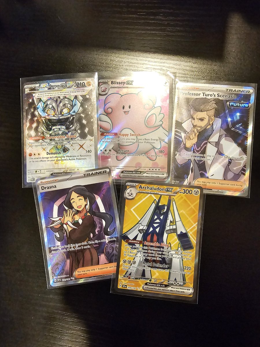 🔥🔥GIVEAWAY🔥🔥

Based on your feedback, I have a little givey for you guys since it's a boring day in the Pokeworld😆. Win this mixed bag of full arts from TWM, SSP and PAR. 

To Enter :
1. Follow me <a href="/ReddyTCG/">Reddy</a> 
2. Like and re-tweet 
3. Tag a pal

Open to 🇨🇦 and USA. Winner