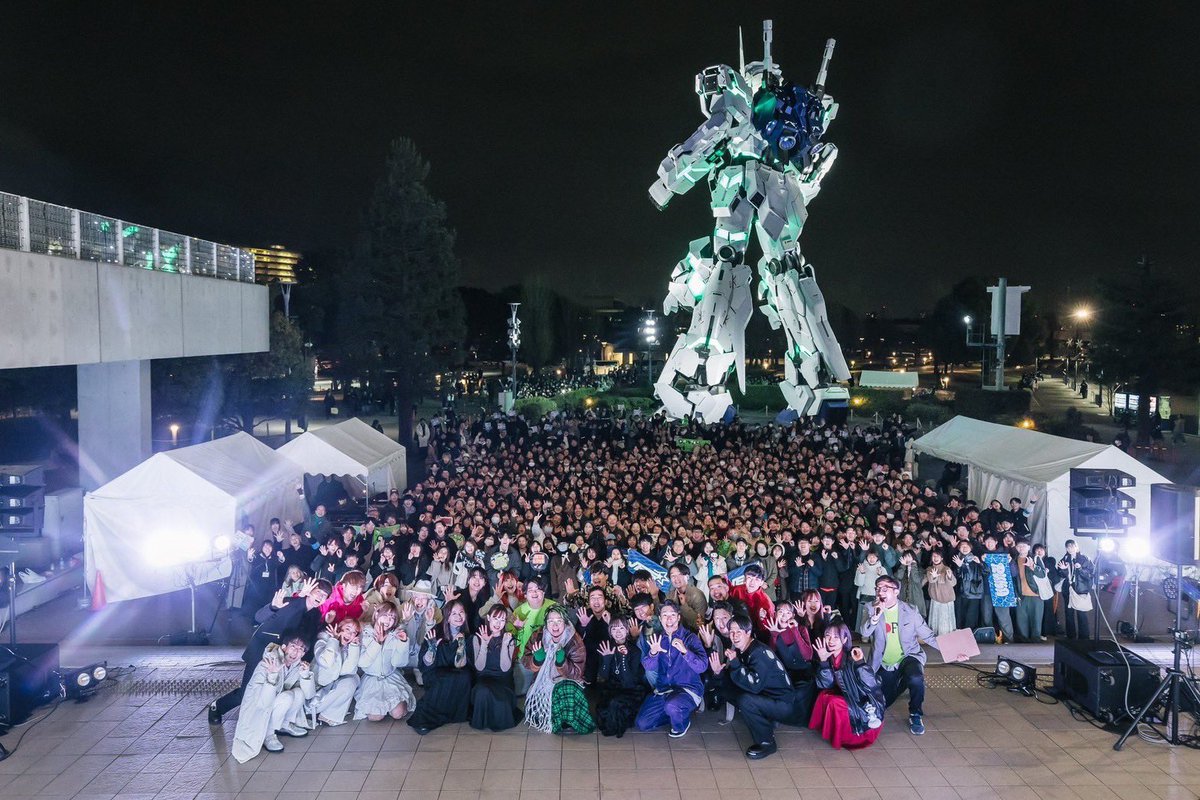 yusuke_sashimi's tweet image. #50Fes2025 
ご来場いただいた皆さんありがとうございました！！

最高な景色だったなー🌃
すごく幸せな1日だった🕺
スタッフの皆さん本当にお疲れ様でした！！

#50Fes 
ステージ写真
@tetsupiyox