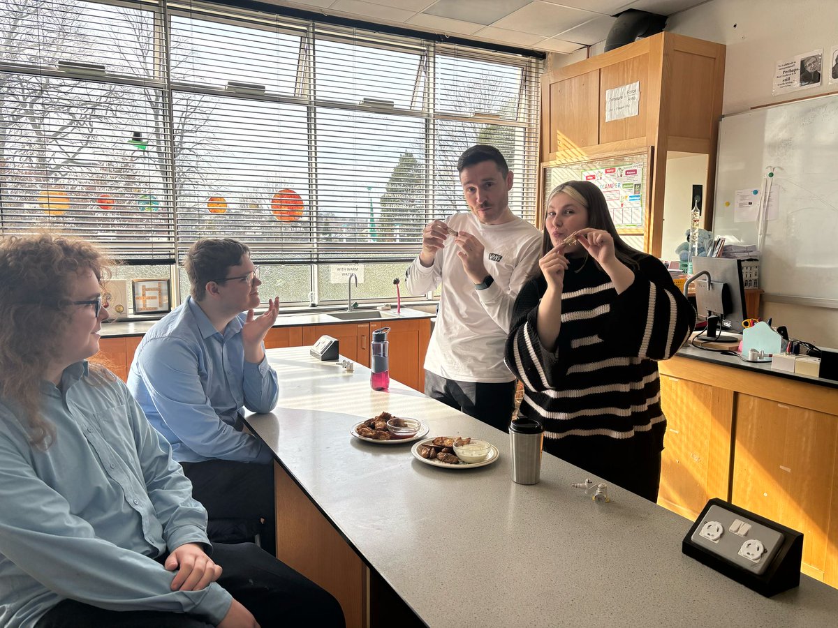 Our <a href="/moylepark/">Moyle Park College</a> TY Life Skills class were busy in the kitchen, cooking up a storm as part of their credit assessment! Great teamwork, tasty results &amp; plenty of learning along the way. Big thanks to <a href="/OMurphy_1/">Olivia Murphy</a> for guiding the lads. The TY Team were delighted to be guest judges! 👏