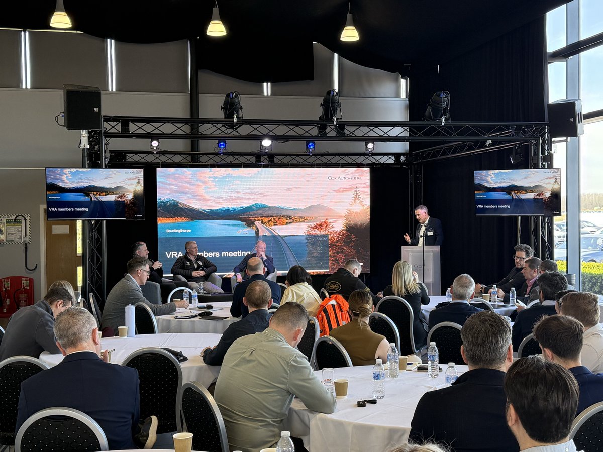 Yesterday, we hosted the Vehicle Remarketing Association (VRA) member’s meeting at our Collaboration Centre in Bruntingthorpe.

A big thank you to all the speakers and members who attended. We look forward to hosting you again in May!
